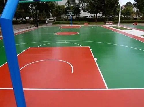 阿坝球场地面翻新,裂缝修重要性